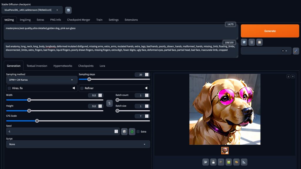 Stable Diffusion Web